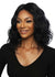 RCHE204 Bia Wavy Lob HD Lace Part Wig - 1B Front